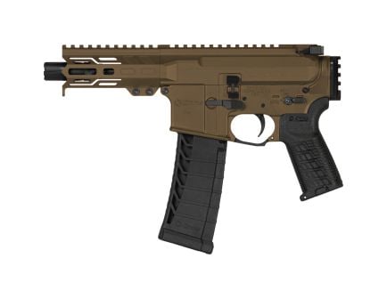 CMMG Banshee MK4 .22LR Semi-Auto Tactical Pistol, 4.5" Barrel, Bronze - 22A5BD2MB