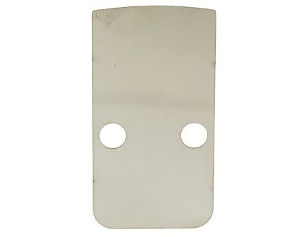 C&H Precision Weapons RMRcc Sealing Plate, fits the Trijicon RMRcc, Stainless Steel, Silver