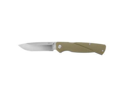 CRKT Kova 3.5" Drop Point Folding Knife, Silver - 6434