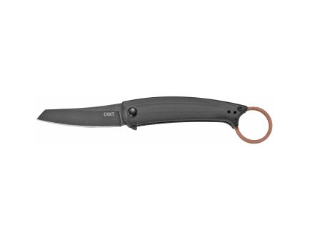 CRKT IBI Black Plain Wharncliffe 2.71" 7150 Stonewashed D2