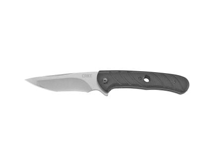 CRKT INTENTION Silver Plain Tanto 3.53" 7160 Stonewashed 8Cr13MoV