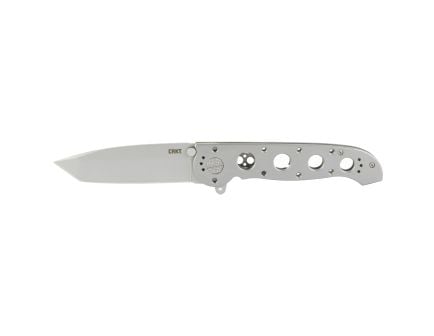CRKT M16-04SS SILVER TANTO 3.89" Tanto Folding Knife, Silver - M1604SS