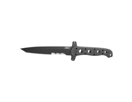 CRKT M16 4.64" Tanto Veff Serrations Tanto Knife, Black - M1613FX