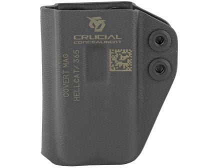 Crucial Concealment Ambidextrous Inside Waistband Holster for Hellcat & P365, Black - 1039