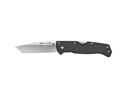 Cold Steel Air Lite Tanto Point, Folding Knife, AUS10A Steel, Plain Edge, 3.5" Blade