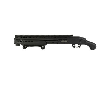 Standard MFG SP12 Compact 12 Gauge Pump Action Shotgun, 14.5" Barrel, Black - SP12 Compact