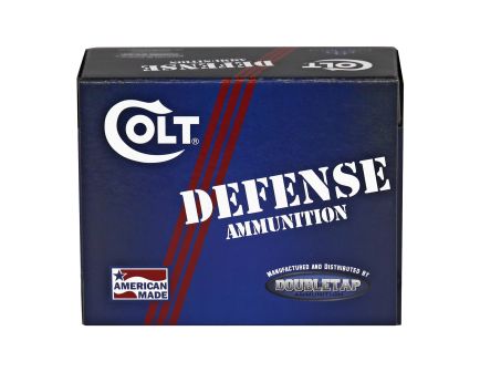 DoubleTap Colt Defense .40 S&W Ammunition, 20 Rounds JHP 135Gr - 40SW135CT