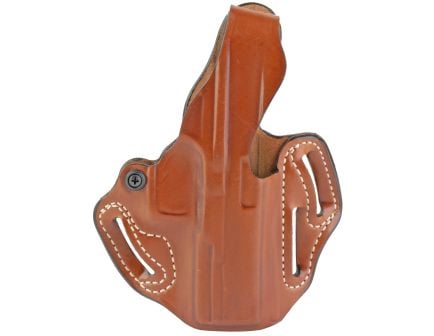 DeSantis Gunhide 001 Thumb Break Right Hand Belt Holster for Walther PDP, Tan - 001TA1UZ0