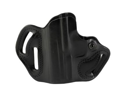 DeSantis Gunhide 002, Speed Scabbard, Belt Holster, fits HK P30SK, Left Hand, Black Leather