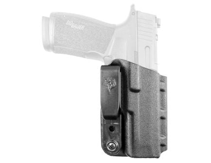 DeSantis Gunhide Slim-Tuk, IWB fits Sig P365 X-Macro, Ambidextrous, Kydex Construction, Black