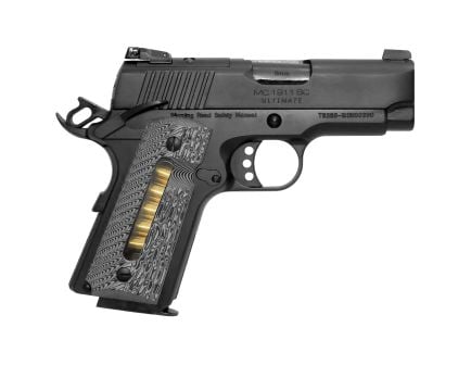 Girsan 9mm 1911 Pistol, 3.4" Barrel, Adjustable Rear Sights, Black - 390036