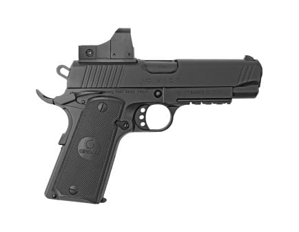 Girsan 9mm 1911 Pistol, 4.33" Barrel, Mini Red-Dot Optic Sights, Black - 390051