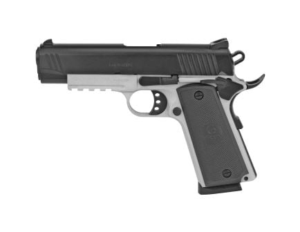 Girsan .45 ACP 1911 Pistol, 4.4" Barrel, Fixed Sights, Silver, Black - 390072