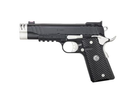 Girsan 10mm 1911 Pistol, 4.4" Barrel, Adjustable Fiber Optic Sights, Black - 390616