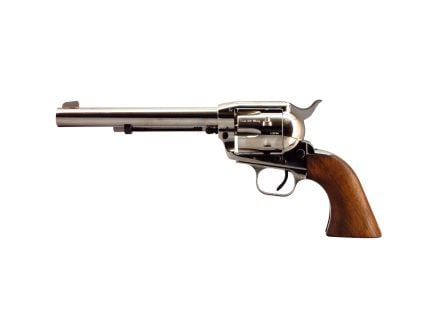 EAA Bounty Hunter .22LR Revolver, 6.75" Barrel, Fixed Sights, Silver - 770105