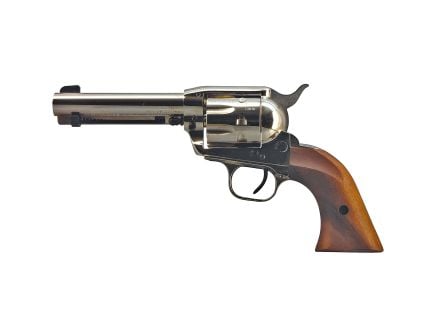 EAA Bounty Hunter .22LR Revolver, 4.75" Barrel, Fixed Sights, Silver - 771125