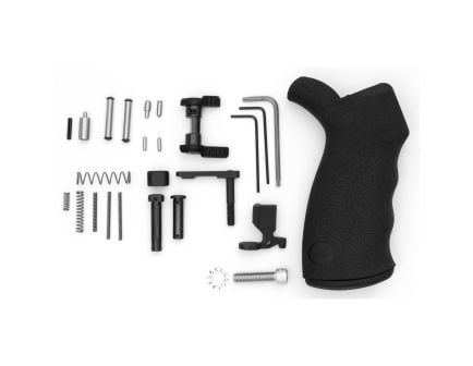 Ergo Grip Enhanced Lower Parts Kit, Fits AR15, Does Not Include Fire Control Group, Black