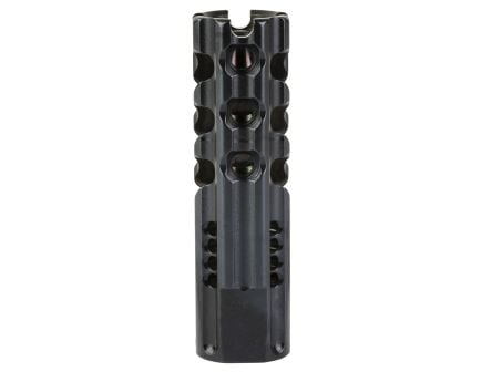 F-1 Firearms Dragon Slay, Muzzle Brake, 556Nato, fits 1/2X28 Threads, DLC Finish, True Black