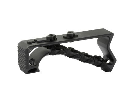 F-1 Firearms GRP, Angled Forward Grip, Paracord Wrapped, M-LOK, Anodized Finish, Black