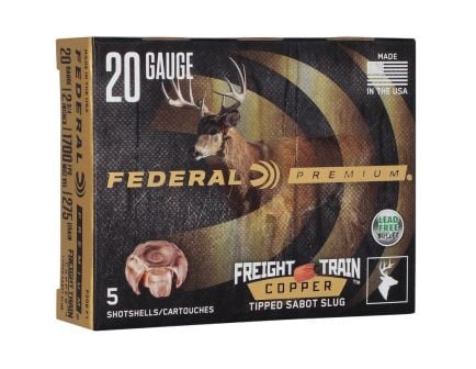 Federal Freight Train 20 Gauge SCPT Sabot Slug, 275 gr 5rds
