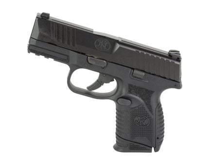 FN FN509 Compact 9mm Pistol, 3.7" CHF Barrel, Black - 66100816