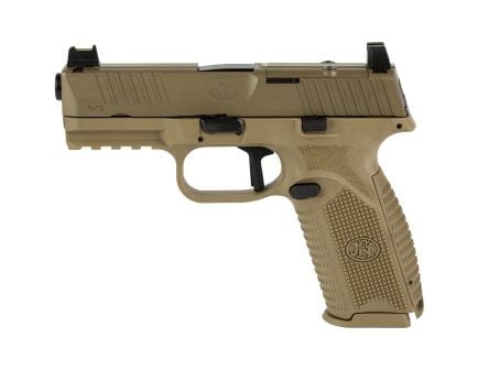 FN 509 MRD 9mm Pistol, 4" Barrel, Suppressor Sights, Flat Dark Earth - 66101654