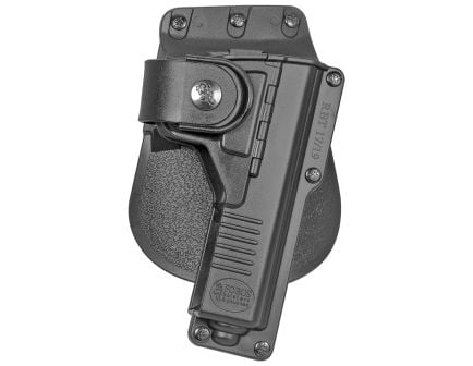 Fobus Tactical Right Hand Paddle Holster for Glock 17/22 Light, Black - RBT17