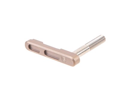 Fortis Billet Magazine Catch Only, Nitride Finish FDE - AR15MC6061FDE