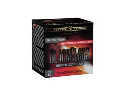 Federal Black Cloud 12ga 3.5" 1.5oz #3 25 Shotshells - PWBX134 3