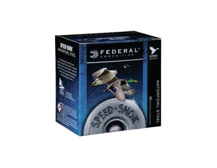 Federal Speed-Shok 12 ga 3" 1.25 oz. #4 25 Shotshells - WF142 4