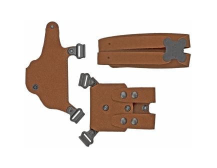 Galco Classic Lite 2.0, Holster, fits Glock 17, 45, 19X, 23, 26, 34, Right Hand, Natural Leather
