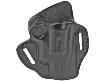 Galco Combat Master Belt Holster, Fits S&W Governor 2 3/4", Right Hand, Black Leather