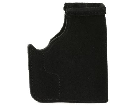 Galco Pocket Protector Holster, fits Glock 43 & Springfield Hellcat, Ambidextrous, Black Leather