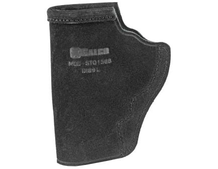 Galco Stow-N-Go Inside The Pant Holster, Fits S&W J Frame, Right Hand, Black Leather