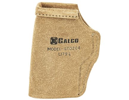 Galco Stow-N-Go Inside The Pant Holster, Fits Walther PPK/S, Right Hand, Natural Leather