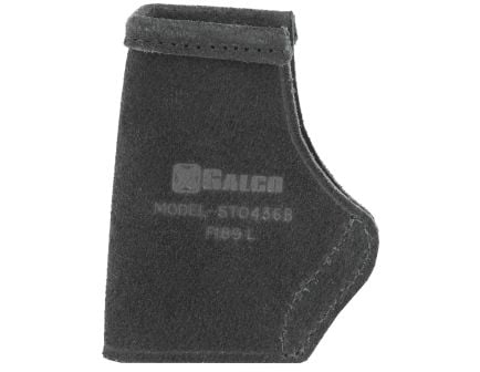 Galco Stow-N-Go Inside The Pant Holster, Fits Ruger LCP, Right Hand, Black Leather
