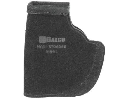 Galco Inside Pant Right Hand Holster for S&W Shield w/ Crimson Trace LG-489, Black - STO658B