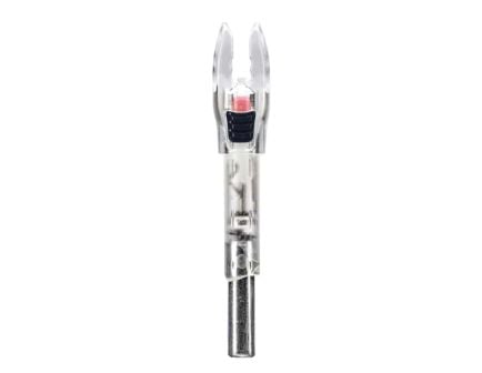 Nockturnal Shift G Lighted Nock, Clear/Red Pack of 3