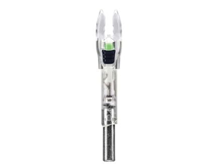 Nockturnal Shift G Lighted Nock, Clear/Green Pack of 3