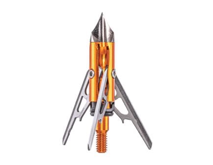 Rage 2.13"/100 gr 3-Blade Chisel Broadhead, Orange Pack of 3