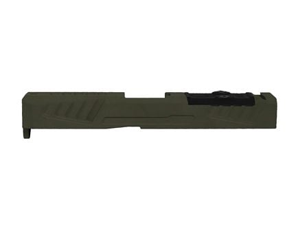 Grey Ghost GGP-19 Stripped Slide v5 Trijicon RMR/Leupold DPP Optic Cut - GGP195OCODGV5