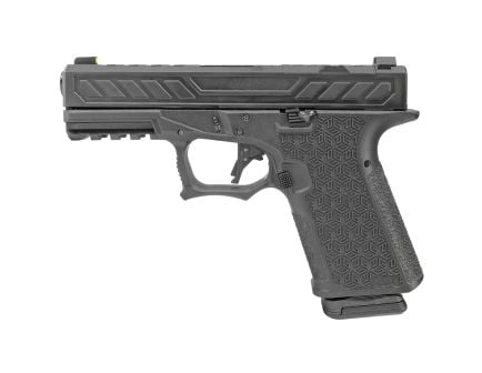 Grey Ghost Precision Combat Pistol 9mm Pistol, 4" Barrel, Night Sights, Black - GGPCPBLKC
