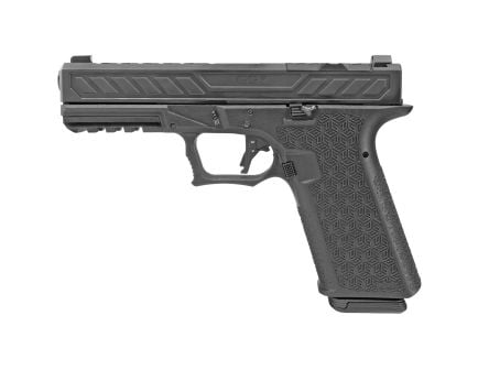 Grey Ghost Precision Combat Pistol 9mm Pistol, 4.48" Barrel, Night Sights, Black - GGPCPFSBLKC
