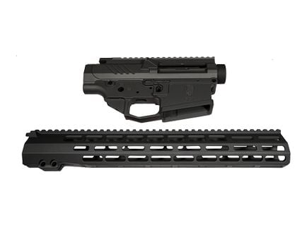 Grey Ghost Precision AR-15 Receiver Set .223 Remington, Black - GGPSLIGHTRCVRBS