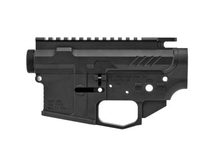 Grey Ghost Precision AR-15 Receiver Set .223 Remington, Black - GGPSLightRCVR