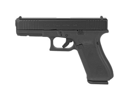 Glock 17 9mm Pistol, 4.49" Barrel, Fixed Sights, Black - G17517AUT