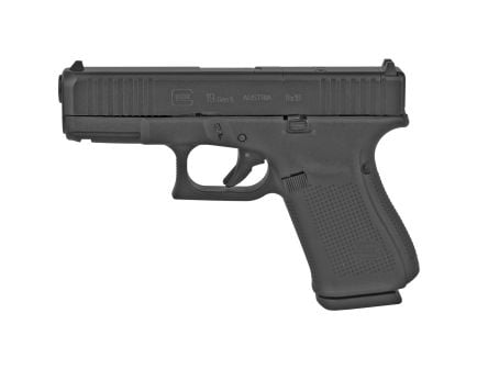 Glock 19 M.O.S. 9mm Pistol, 4.02" Barrel, Fixed Sights, Black - G19515MOSAUT