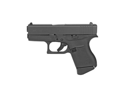 Glock G43 Subcompact 9mm 3.41" 6rds, Black