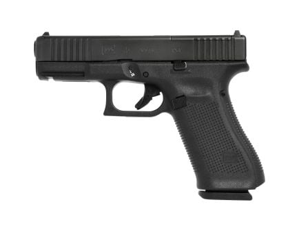Glock 45 M.O.S. 9mm Pistol, 4.02" Barrel, Fixed Sights, Black - G4517MOSUS