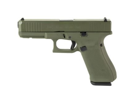 Glock G17 Gen 5 Standard 9mm 4.49" 17rds, OD Green